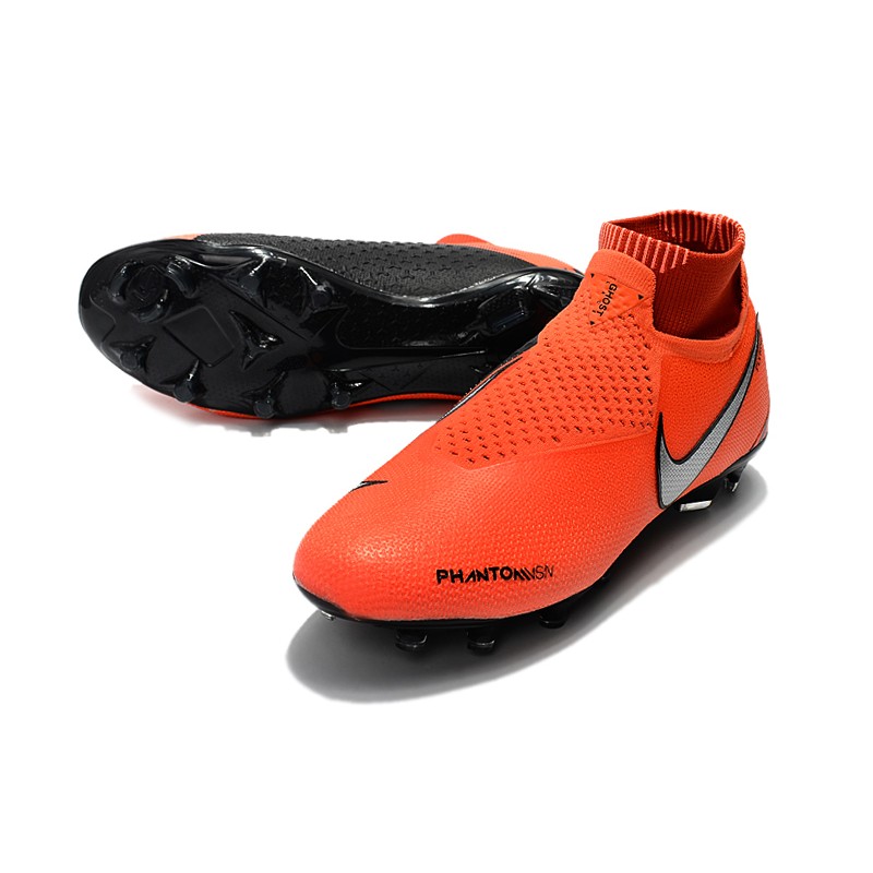 Nike Phantom VSN Elite DF FG oranžový Černá stříbrný